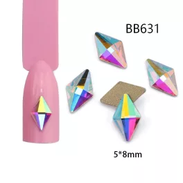   Diamantes de imitación, AB pretender, diamante grande 20 piezas