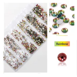   Conjunto de 1680 diamantes de imitación de cristal en 6 tamaños P15 - Arco Iris
