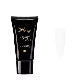 Smart polygel Glassy White - 30 g
