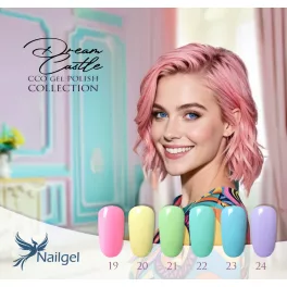   CCO esmalte semipermanente  6 piezas Selección de color - Dream Castle - Regalo con margarita