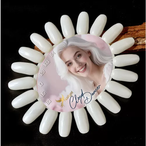 Rueda de muestra para esmaltes de gel Cloud dancer