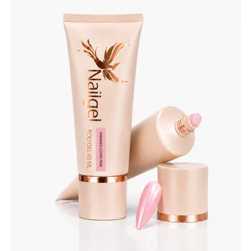 Smart polygel Shimmer Cover Rosa - 30 g