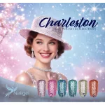 Colección de geles Charleston con 6 esmaltes y una margarita de regalo
