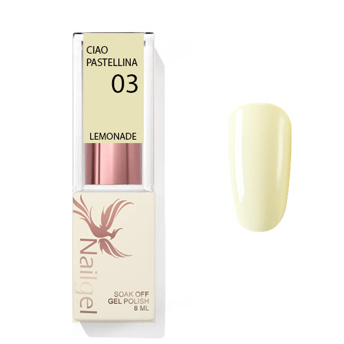 Ciao Pastellina 03 - LIMONADA - esmalte semipermanente 8 Ml