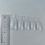 Molde de uñas de plástico SALON ALMOND 