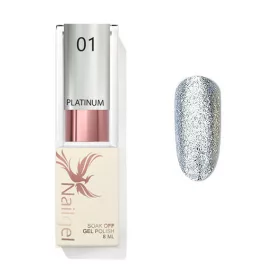 Platinum 001 esmalte semipermanente 8 ml