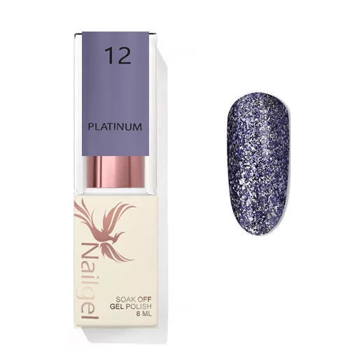 Platinum 012 esmalte semipermanente 8 ml