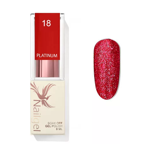 Platinum 018 esmalte semipermanente 8 ml
