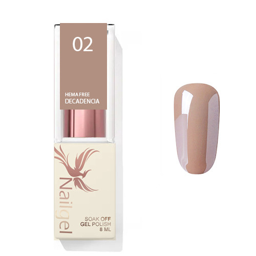 Decadencia esmalte semipermanente  002 8 Ml