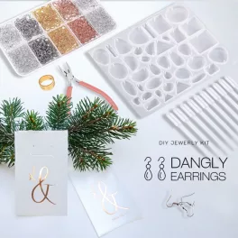   DIY- Kit para la fabricación de pendientes colgantes - DANGLY EARRINGS