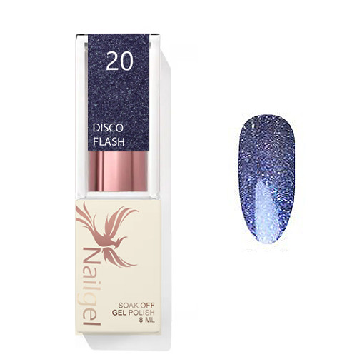 Disco Flash 020 esmalte semipermanente  8 ml