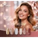 Colección Elza In Wonderland con 6 esmaltes gel y una margarita de regalo.