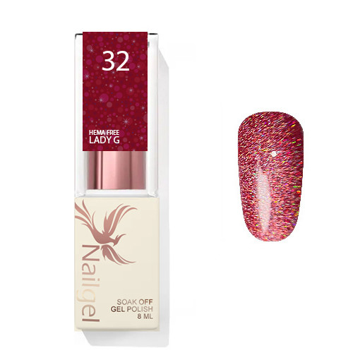 Lady G 032esmalte semipermanente  8 Ml
