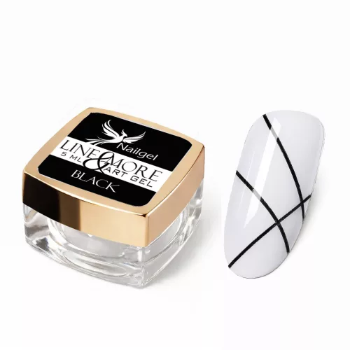 Line&More Artgel gel de pintura -Black- 5ml