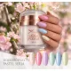Colección Liquid Polygel pastel (6 piezas) en envase con bomba, con margarita efecto de regalo