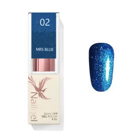 Mrs  Blue 02 - esmalte semipermanente 8 Ml
