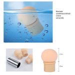 Embudo de cabeza esponja para cepillo de cabeza esponja