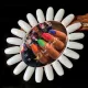 Margarita de muestra para los esmaltes permanentes reflectantes Neon Oracle**.**