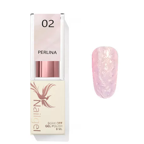 Perlina 02esmalte semipermanente  8 Ml