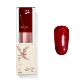 Rojo Rubí 004 esmalte semipermanente 8 Ml