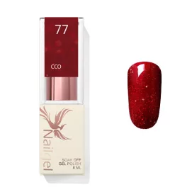 Rojo 077 CCO esmalte semipermanente  8ml