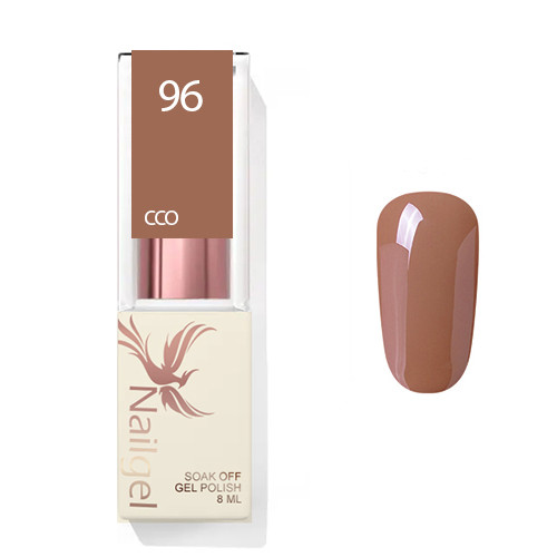 Transparente marrón 096 CCO esmalte semipermanente  8ml
