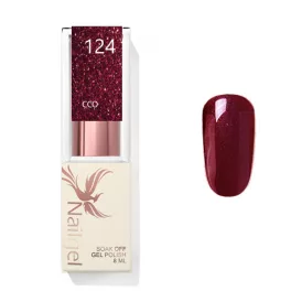 Burgundy 124 CCO esmalte semipermanente  8ml