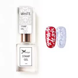 Esmalte para stamping – Stamp gel – WHITE 10 ml