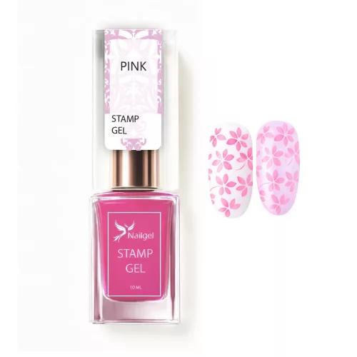 Esmalte para stamping – Stamp gel – PINK 10 ml
