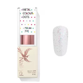   Polka Top Coat - esmalte semipermanente  metálicos - Gel 8ml