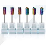 Cabezal abrasivo de carburo cilíndrico - XC - grueso