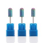 Cabezal de molienda de carburo redondeado cilíndrico - M - finura media