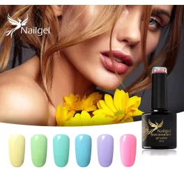Colores de barniz de gel de primavera
