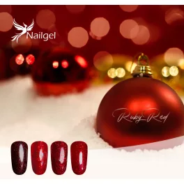 Ruby Gel rojo barniz