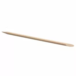 Palo de madera naranja de 9 cm de largo
